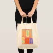 Tote Bag Soleil chaud (Devant (produit))