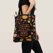Tote Bag Soleil d'automne (De près)