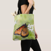 Tote Bag Soleil de la reine Papillon sur les algues (De près)