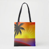 Tote Bag Soleil de l'île (Devant)