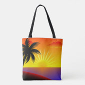 Tote Bag Soleil de l'île (Dos)