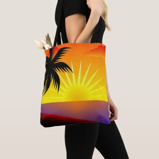 Tote Bag Soleil de l'île (De près)