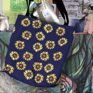 Tote Bag Soleil d'été tournesol