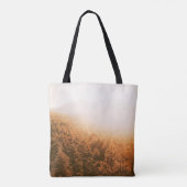 TOTE BAG SOLEIL D'OR SUR UNE FORÊT (Dos)