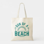 Tote Bag Soleil D'Une Plage (Dos)