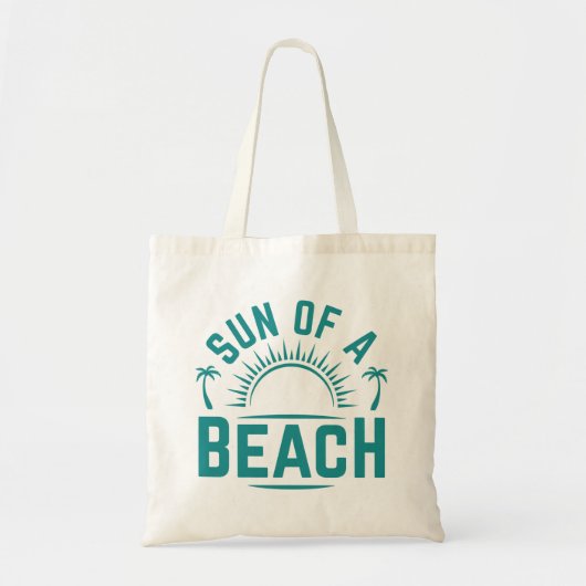 Tote Bag Soleil D'Une Plage (Devant)