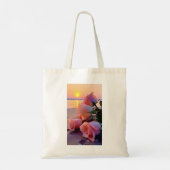 Tote Bag Soleil et fleurs (Dos)