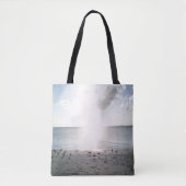 Tote Bag Soleil Gloire À La Plage (Devant)