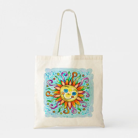 Tote Bag Soleil idiot (Dos)