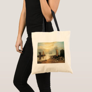 Tote Bag Soleil levant à travers la vapeur par Joseph Turne