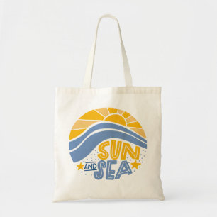 Tote Bag Soleil, Mer et Plage d'Été