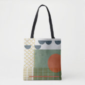 Tote Bag Soleil Rouge III (Devant)