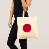 Tote Bag Soleil Rouge Japon (Devant (produit))