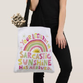 Tote Bag Soleil Sarcastique (De près)