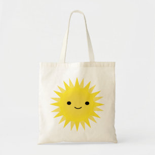 Tote Bag Soleil souriant Cute Kawaii