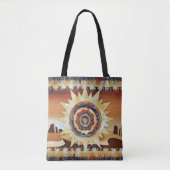 Tote Bag Soleil sud-ouest (Devant)