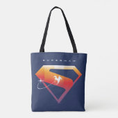 Tote Bag Soleil Tourner Superman Shield (Dos)