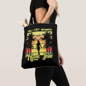 Tote Bag Soleil tropical (De près)