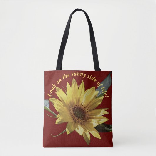 Tote Bag Soleil vers le haut (Devant)