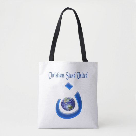 Tote Bag Solidarité chrétienne (Devant)