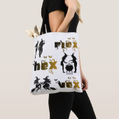 Tote Bag Solidarité corporelle païenne queer | Ensorceler e (De près)