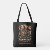 Tote Bag Solidarité et Force (Dos)