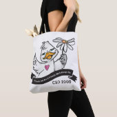Tote Bag Solo Ducky Motif (De près)