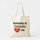 Tote Bag Someone en Colombie, je me félicite (Dos)