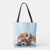 Tote Bag Sommeil cavalier d'épagneuls du Roi Charles (Dos)