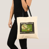 Tote Bag Sommes nous ce que nous mangeons (Devant (produit))