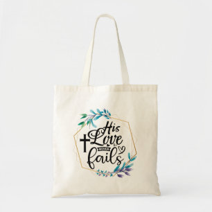 Tote Bag Son Amour n'échoue jamais