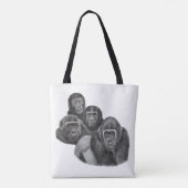Tote Bag Son Gorilla ToteBag By AGE. Gorilla Life GL/TFW (Dos)