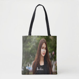 Tote Bag Son histoire commence ici : Fourre-tout personnali