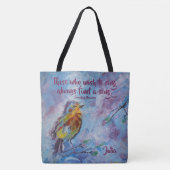 Tote Bag "Songbird of Hope" Fourre-tout (grand) (Devant)