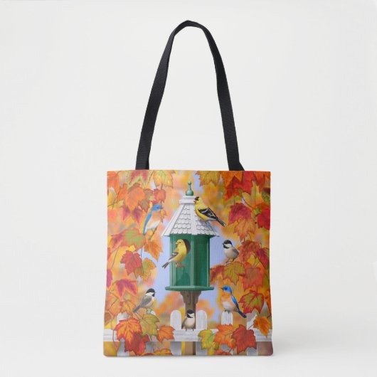 Tote Bag Songbirds en automne (Devant)