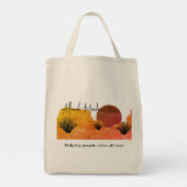 Tote Bag Soothing Desert Moon Meditation (Dos)
