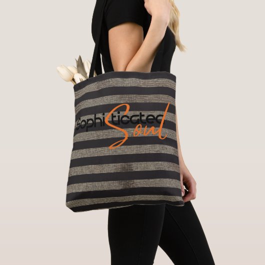 Tote Bag Sophisticated Soul  (De près)