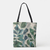 Tote Bag Sophistication verdoyante - Feuilles tropicaux (Dos)