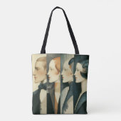 Tote Bag Sophistiqué, Élégant, Simplement Déco (Dos)