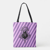 Tote Bag Sophistiqué en bande rose Monogramme (Dos)