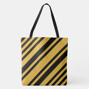 Tote Bag Sorcier Jaune et Noir
