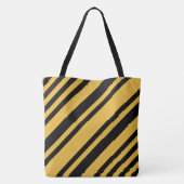 Tote Bag Sorcier Jaune et Noir (Dos)
