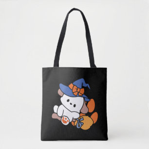 Tote Bag Sorcière à mâcher en entraînement - Chien d'Hallow