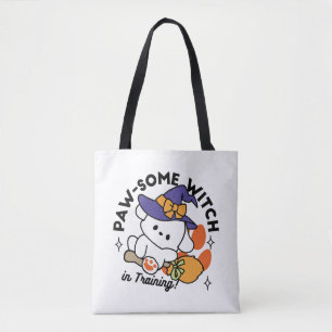 Tote Bag Sorcière à mâcher en entraînement - Chien d'Hallow