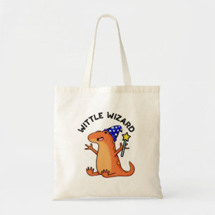 Tote Bag Sorcière Assistant Drôle Lizard Pun