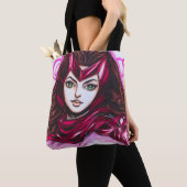 Tote Bag Sorcière Écarlate ~ Wanda Maximoff (De près)
