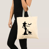 Tote Bag Sorcière noire (Devant (produit))