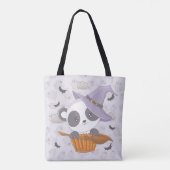 Tote Bag Sorcière Panda sorcière violette Casquette Ghosts  (Dos)