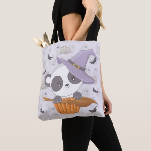 Tote Bag Sorcière Panda sorcière violette Casquette Ghosts
