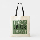 Tote Bag Sorcière Sur Broomstick, Halloween (Dos)